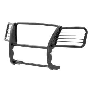 ARIES - ARIES Black Steel Grille Guard, Select Chevrolet Avalanche, Silverado 1500 Black SEMI-GLOSS BLACK POWDER COAT - 4059