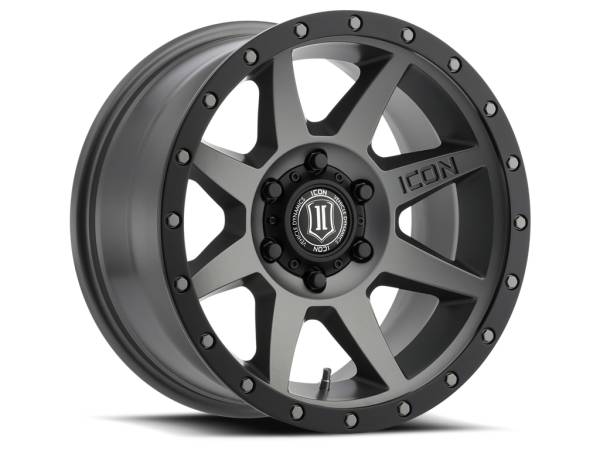 ICON Alloys - ICON Alloys REBOUND TITANIUM - 17 X 8.5 / 6 X 135 / 6MM / 5" BS - 1817856350TT - Image 1