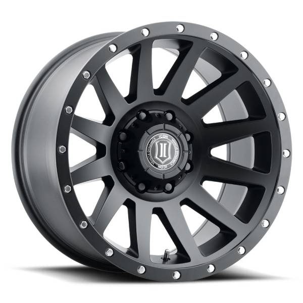 ICON Alloys - ICON Alloys COMPRESSION SAT BLK - 20 X 10 / 8 X 170 / -19 MM / 4.75" BS - 2020108147SB - Image 1