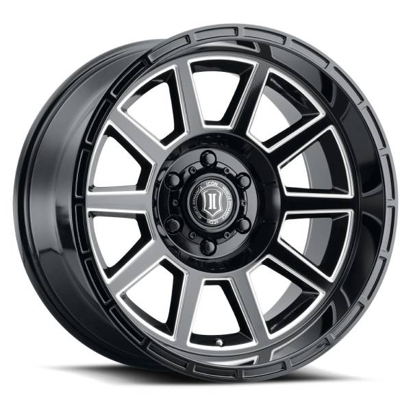 ICON Alloys - ICON Alloys RECOIL GLS BLK MIL WIN - 20 X 10 / 6 X 135 / -24 MM / 4.5" BS - 6220106345GBMW - Image 1