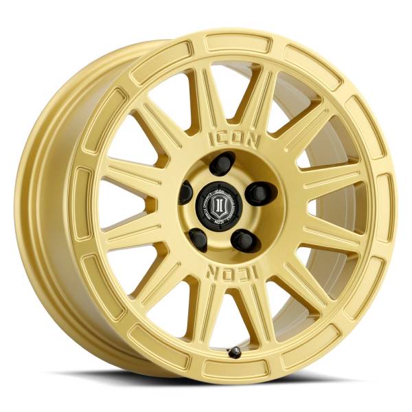 ICON Alloys - ICON Alloys RICOCHET GLS GOLD - 17 X 8 / 5 X 4.5 / 38 MM / 6" BS - 7017806560GG - Image 1