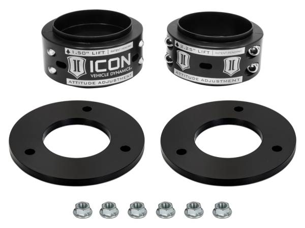 ICON Alloys - ICON Alloys 17-20 FORD RAPTOR .5-2.25" AAC FRONT LEVELING KIT - IVD6130B - Image 1