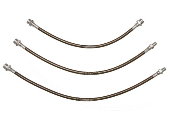 ICON Vehicle Dynamics - ICON Vehicle Dynamics 93-97 LAND CRUISER BRAKE LINE KIT +3" Steel - 53009 - Image 1