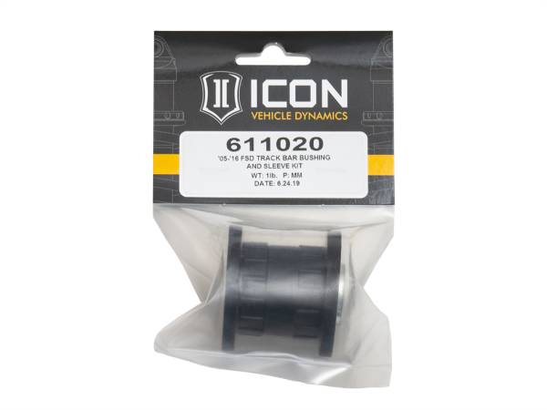 ICON Vehicle Dynamics - ICON Vehicle Dynamics 05-16 FSD TRACK BAR BUSHING AND SLEEVE KIT - 611020 - Image 1