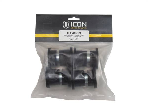 ICON Vehicle Dynamics - ICON Vehicle Dynamics 98500/98501/98550 REPLACEMENT BUSHING AND SLEEVE KIT - 614503 - Image 1