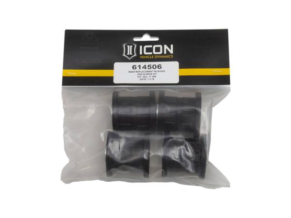 ICON Vehicle Dynamics - ICON Vehicle Dynamics 58460 REPLACEMENT BUSHING AND SLEEVE KIT - 614506 - Image 1