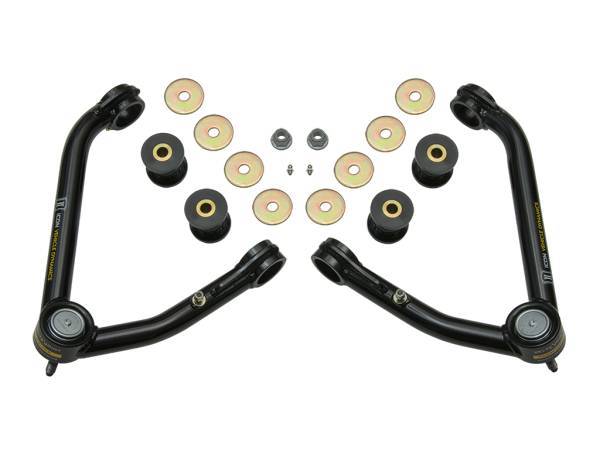 ICON Vehicle Dynamics - ICON Vehicle Dynamics 14-18 GM 1500 TUBULAR UCA DJ KIT (LARGE TAPER) DOM Steel Powdercoated - 78601DJ - Image 1