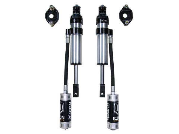 ICON Vehicle Dynamics - ICON Vehicle Dynamics 11-19 GM HD 0-2" 2.5 RR SHOCK SYSTEM W/ UCA Black Powdercoated - 78724 - Image 1