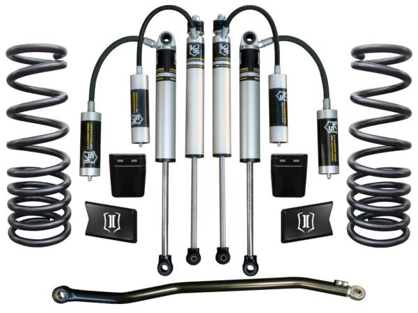 ICON Vehicle Dynamics - ICON Vehicle Dynamics 03-12 RAM 2500/3500 4WD 2.5" STAGE 2 SUSPENSION SYSTEM - K212502 - Image 1