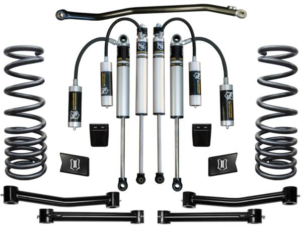 ICON Vehicle Dynamics - ICON Vehicle Dynamics 03-12 RAM 2500/3500 4WD 2.5" STAGE 3 SUSPENSION SYSTEM - K212503T - Image 1