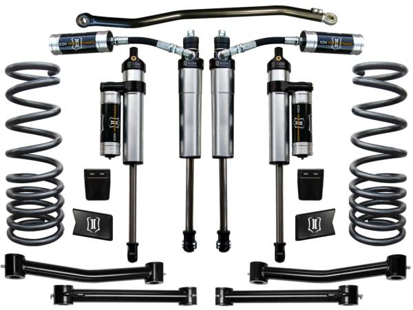 ICON Vehicle Dynamics - ICON Vehicle Dynamics 03-12 RAM 2500/3500 4WD 2.5" STAGE 4 SUSPENSION SYSTEM - K212504T - Image 1