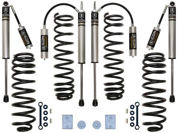 ICON Vehicle Dynamics - ICON Vehicle Dynamics 07-18 JEEP JK 3" STAGE 2 SUSPENSION SYSTEM - K22002 - Image 1