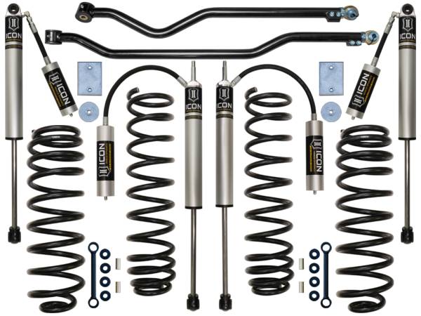 ICON Vehicle Dynamics - ICON Vehicle Dynamics 07-18 JEEP JK 3" STAGE 3 SUSPENSION SYSTEM - K22003 - Image 1