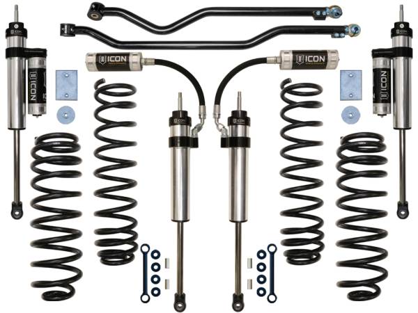 ICON Vehicle Dynamics - ICON Vehicle Dynamics 07-18 JEEP JK 3" STAGE 4 SUSPENSION SYSTEM - K22004 - Image 1