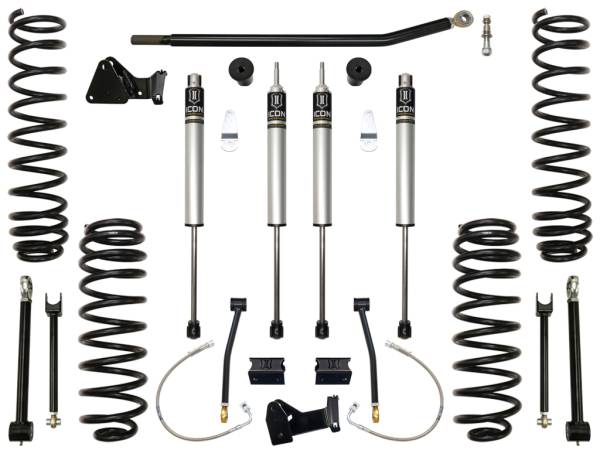 ICON Vehicle Dynamics - ICON Vehicle Dynamics 07-18 JEEP JK 4.5" STAGE 1 SUSPENSION SYSTEM - K24001 - Image 1