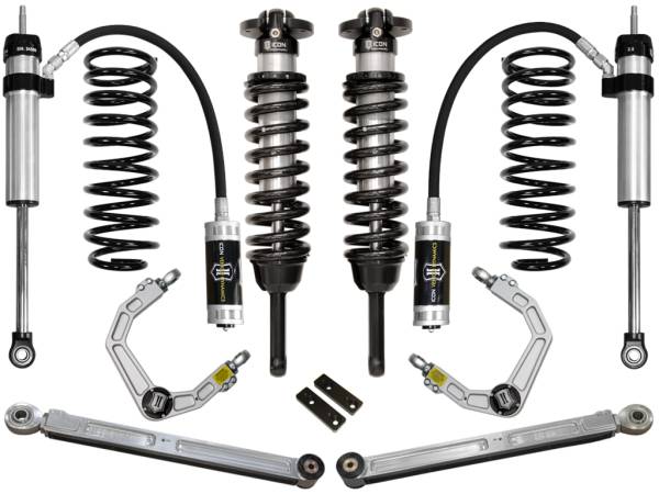 ICON Vehicle Dynamics - ICON Vehicle Dynamics 03-09 4RUNNER/FJ 0-3.5" STAGE 4 SUSPENSION SYSTEM W BILLET UCA - K53054 - Image 1