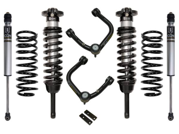 ICON Vehicle Dynamics - ICON Vehicle Dynamics 10-UP FJ/10-UP 4RUNNER 0-3.5" STAGE 2 SUSPENSION SYSTEM W TUBULAR UCA - K53062T - Image 1