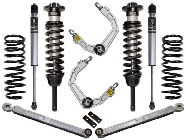 ICON Vehicle Dynamics - ICON Vehicle Dynamics 10-UP FJ/10-UP 4RUNNER 0-3.5" STAGE 3 SUSPENSION SYSTEM W BILLET UCA - K53063 - Image 1