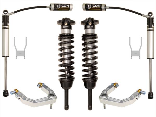 ICON Vehicle Dynamics - ICON Vehicle Dynamics 12-15 HILUX 0-3" STAGE 3 SUSPENSION SYSTEM W BILLET UCA - K53143 - Image 1