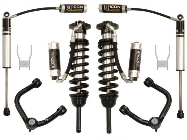 ICON Vehicle Dynamics - ICON Vehicle Dynamics 12-15 HILUX 0-3" STAGE 5 SUSPENSION SYSTEM W TUBULAR UCA - K53145T - Image 1