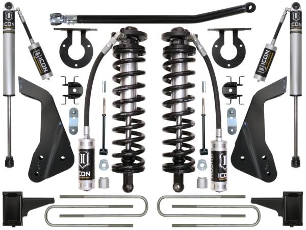 ICON Vehicle Dynamics - ICON Vehicle Dynamics 05-07 FORD F-250/F-350 4-5.5" STAGE 1 COILOVER CONVERSION SYSTEM - K63111 - Image 1