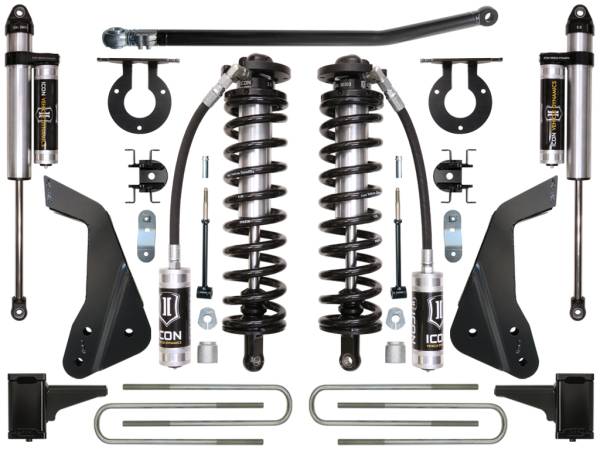 ICON Vehicle Dynamics - ICON Vehicle Dynamics 05-07 FORD F-250/F-350 4-5.5" STAGE 3 COILOVER CONVERSION SYSTEM - K63113 - Image 1