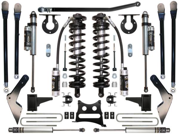 ICON Vehicle Dynamics - ICON Vehicle Dynamics 05-07 FORD F-250/F-350 4-5.5" STAGE 5 COILOVER CONVERSION SYSTEM - K63115 - Image 1