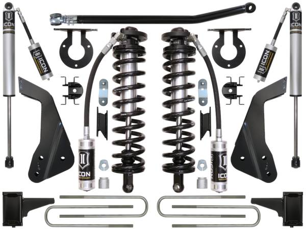 ICON Vehicle Dynamics - ICON Vehicle Dynamics 08-10 FORD F-250/F-350 4-5.5" STAGE 1 COILOVER CONVERSION SYSTEM - K63121 - Image 1