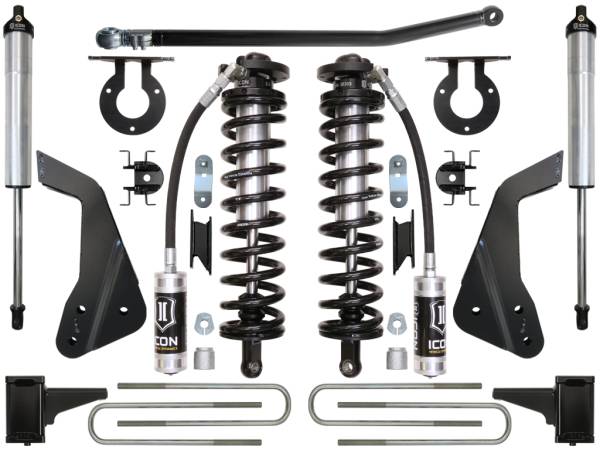 ICON Vehicle Dynamics - ICON Vehicle Dynamics 08-10 FORD F-250/F-350 4-5.5" STAGE 2 COILOVER CONVERSION SYSTEM - K63122 - Image 1