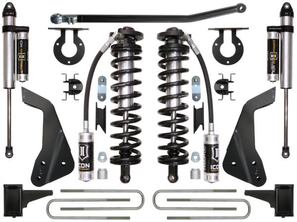 ICON Vehicle Dynamics - ICON Vehicle Dynamics 08-10 FORD F-250/F-350 4-5.5" STAGE 3 COILOVER CONVERSION SYSTEM - K63123 - Image 1