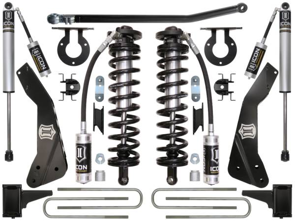 ICON Vehicle Dynamics - ICON Vehicle Dynamics 11-16 FORD F-250/F-350 4-5.5" STAGE 1 COILOVER CONVERSION SYSTEM - K63131 - Image 1