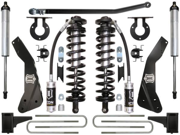 ICON Vehicle Dynamics - ICON Vehicle Dynamics 11-16 FORD F-250/F-350 4-5.5" STAGE 2 COILOVER CONVERSION SYSTEM - K63132 - Image 1