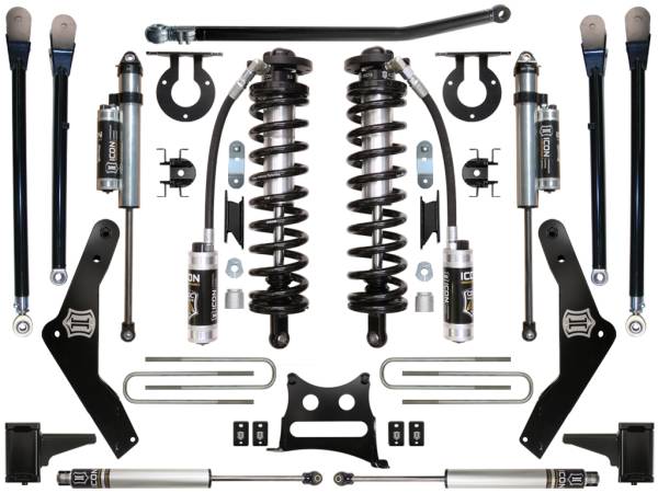 ICON Vehicle Dynamics - ICON Vehicle Dynamics 11-16 FORD F-250/F-350 4-5.5" STAGE 5 COILOVER CONVERSION SYSTEM - K63135 - Image 1