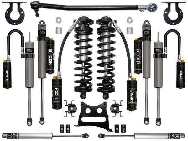 ICON Vehicle Dynamics - ICON Vehicle Dynamics 17-22 FORD F-250/F-350 2.5-3" STAGE 5 COILOVER CONVERSION SYSTEM - K63145 - Image 1