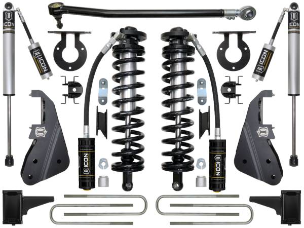 ICON Vehicle Dynamics - ICON Vehicle Dynamics 17-22 FORD F-250/F-350 4-5.5" STAGE 1 COILOVER CONVERSION SYSTEM - K63151 - Image 1