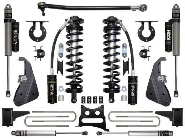 ICON Vehicle Dynamics - ICON Vehicle Dynamics 17-22 FORD F-250/F-350 4-5.5" STAGE 3 COILOVER CONVERSION SYSTEM - K63153 - Image 1