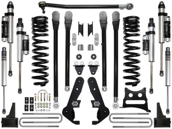 ICON Vehicle Dynamics - ICON Vehicle Dynamics 17-19 FORD F-250/F-350 4.5" STAGE 5 SUSPENSION SYSTEM - K64515 - Image 1