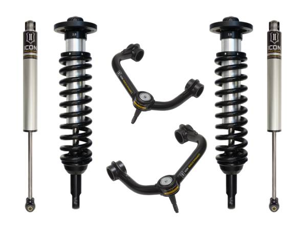 ICON Vehicle Dynamics - ICON Vehicle Dynamics 09-13 FORD F150 4WD 0-2.63" STAGE 2 SUSPENSION SYSTEM W TUBULAR UCA - K93002T - Image 1