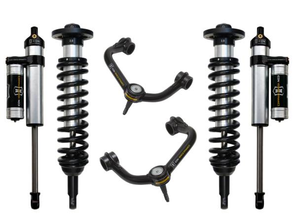 ICON Vehicle Dynamics - ICON Vehicle Dynamics 09-13 FORD F150 4WD 0-2.63" STAGE 3 SUSPENSION SYSTEM W TUBULAR UCA - K93003T - Image 1