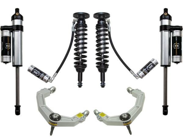 ICON Vehicle Dynamics - ICON Vehicle Dynamics 09-13 FORD F150 4WD 1.75-2.63" STAGE 4 SUSPENSION SYSTEM W BILLET UCA - K93004 - Image 1