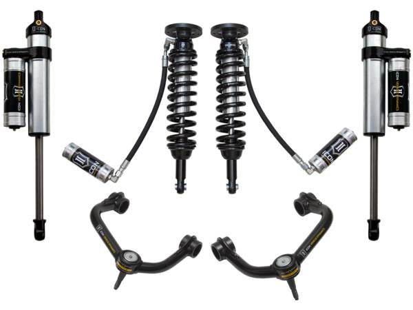 ICON Vehicle Dynamics - ICON Vehicle Dynamics 09-13 FORD F150 4WD 1.75-2.63" STAGE 4 SUSPENSION SYSTEM W TUBULAR UCA - K93004T - Image 1