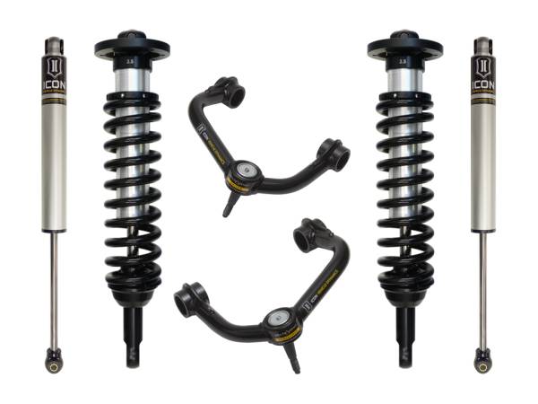 ICON Vehicle Dynamics - ICON Vehicle Dynamics 09-13 FORD F150 2WD 0-2.63" STAGE 2 SUSPENSION SYSTEM W TUBULAR UCA - K93011T - Image 1