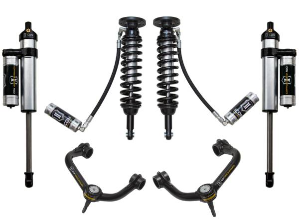 ICON Vehicle Dynamics - ICON Vehicle Dynamics 09-13 FORD F150 2WD 1.75-2.63" STAGE 3 SUSPENSION SYSTEM W TUBULAR UCA - K93012T - Image 1