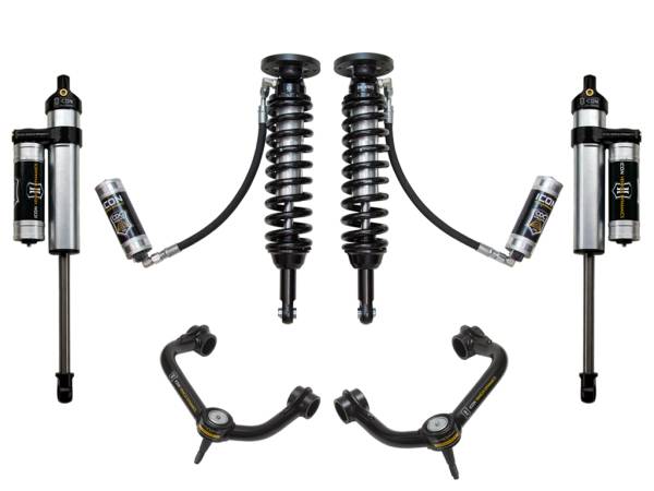 ICON Vehicle Dynamics - ICON Vehicle Dynamics 09-13 FORD F150 2WD 1.75-2.63" STAGE 4 SUSPENSION SYSTEM W TUBULAR UCA - K93013T - Image 1