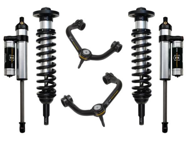 ICON Vehicle Dynamics - ICON Vehicle Dynamics 04-08 FORD F150 4WD 0-2.63" STAGE 3 SUSPENSION SYSTEM W TUBULAR UCA - K93022T - Image 1