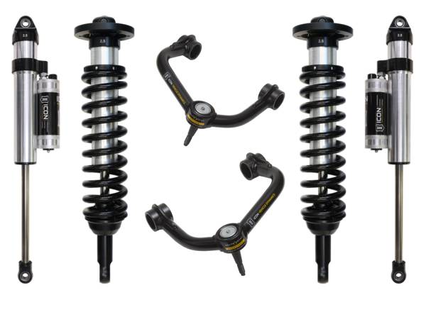 ICON Vehicle Dynamics - ICON Vehicle Dynamics 04-08 FORD F150 4WD 0-2.63" STAGE 4 SUSPENSION SYSTEM W TUBULAR UCA - K93023T - Image 1