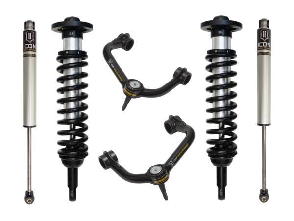 ICON Vehicle Dynamics - ICON Vehicle Dynamics 04-08 FORD F150 2WD 0-2.63" STAGE 2 SUSPENSION SYSTEM W TUBULAR UCA - K93031T - Image 1