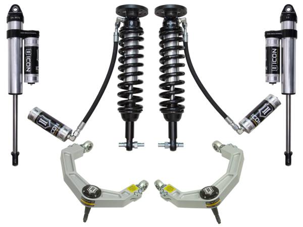 ICON Vehicle Dynamics - ICON Vehicle Dynamics 2015-2020 FORD F150 4WD 2-2.63" STAGE 4 SUSPENSION SYSTEM W BILLET UCA - K93084 - Image 1