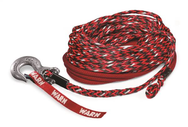Warn - Warn Spydura Nightline Synthetic Rope Extension  3/8 in. X 80FT (9.5MM X 24.5M) Assembly w/Hook  -  102560 - Image 1