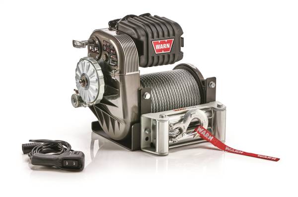 Warn - Warn Winch w/Steel Rope 10000 lbs. 150 ft. Long 3/8 in. Dia. Aircraft-Grade Steel Cable  -  106170 - Image 1
